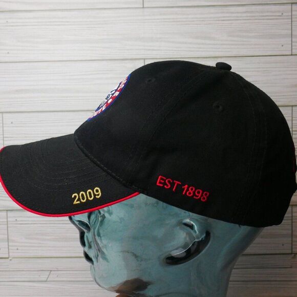 White Pass Yukon Route Skagway Alaska Adjustable Cotton Black Ball Cap Hat 2009 - Picture 2 of 8